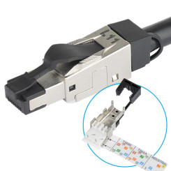 5 m Kaltgerätekabel IEC Lock schwarz Netzkabel mit C13 Buchse günstig  online kaufen