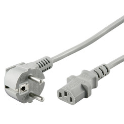 5 m Kaltgerätekabel IEC Lock schwarz Netzkabel mit C13 Buchse günstig  online kaufen